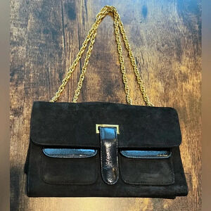 VINTAGE: Block | women’s classic suede handbag